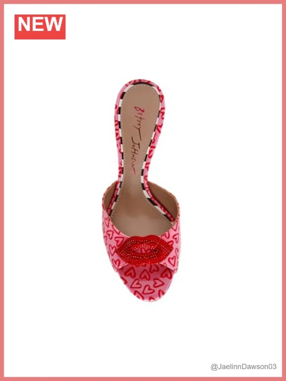 Blue by Betsey Johnson Casidy Heeled Sandals Mules Stiletto Peep Toe